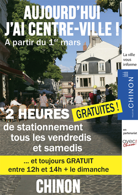 Aujourd'hui j'ai centre ville !!