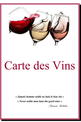 carte des vins